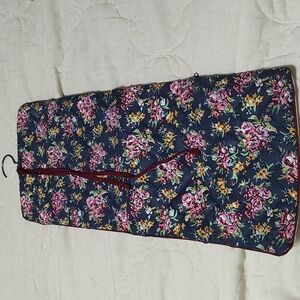 Quilted Floral Five Pouch Jewelry Organizer